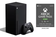 Konsole Xbox - Microsoft Xbox Series X 1TB Czarny + Game Pass Ultimate (3m-ce) - miniaturka - grafika 1