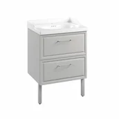 Szafki łazienkowe - Szafka pod umywalkę Charm Grey 60 Sensea - miniaturka - grafika 1