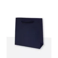 Opakowania i torebki na prezenty - Torebka prezentowa jednobarwna CD granatowa 10 szt. - miniaturka - grafika 1