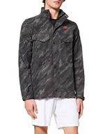 Kurtki męskie - Nike Kurtka męska, czarny/pomarańczowy, M DD4662 - miniaturka - grafika 1