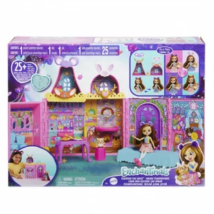Lalka Enchantimals Domek przyjaźni z meblami i akcesoriami - Lalki dla dziewczynek - miniaturka - grafika 1