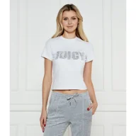 Koszulki i topy damskie - Juicy Couture T-shirt IMPACT SS Slim Fit - miniaturka - grafika 1