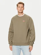 Bluzy męskie - Hunter Bluza Victor HARM0040242 Khaki Regular Fit - miniaturka - grafika 1