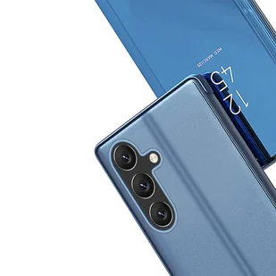 Clear View Case etui Samsung Galaxy A54 5G pokrowiec z klapką niebieskie - Etui i futerały do telefonów - miniaturka - grafika 5
