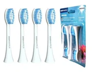 Końcówki do szczoteczek elektrycznych - Deepwhite, Końcówki Do Szczoteczki Grundig TB 87 8731, Białe, 4 Szt. - miniaturka - grafika 1