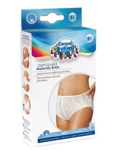 Canpol Babies Air Comfort Disposable Maternity Briefs XL majtki poporodowe 5 szt dla kobiet - Bielizna lecznicza - miniaturka - grafika 3