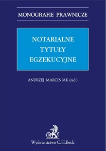 Notarialne tytuły egzekucyjne - E-booki - prawo - miniaturka - grafika 1