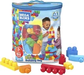 Klocki - Fisher Price Klocki Mega Bloks 80 Elementów 1+ - miniaturka - grafika 1