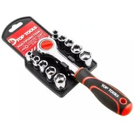 Narzędzia rowerowe - Toptools Toptools Zestaw kluczy nasadowych z grzechotką 1/4", 12 elementów. 5902062036780 - miniaturka - grafika 1