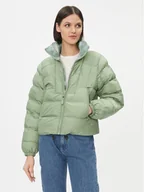 Kurtki damskie - Helly Hansen Kurtka zimowa Reversible 53611 Zielony Regular Fit - miniaturka - grafika 1