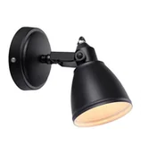 Lampy sufitowe - Markslojd Lampa wisząca FJÄLLBACKA Wall 1L Black IP44 108082 czarna nowoczesna oprawa wisząca 108082 - miniaturka - grafika 1