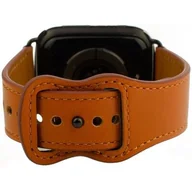 Akcesoria do smartwatchy - Pasek LUNA do Apple Watch (42/44/45/49mm) A00146 Brązowy - miniaturka - grafika 1