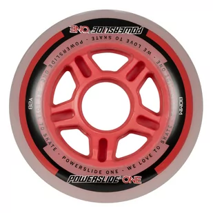 Koła do rolek Powerslide One 80mm/82a z łożyskami abec 5 - 8 sztuk - Akcesoria do skatingu - miniaturka - grafika 1