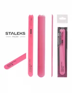 Akcesoria do paznokci - Pilnik Różowy Plastikowy Prosty (Baza) EXPERT 20 - miniaturka - grafika 1