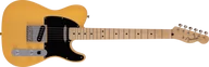 Gitary elektryczne - Fender Made in Japan Junior Collection Telecaster Maple Fingerboard Butterscotch Blonde - miniaturka - grafika 1