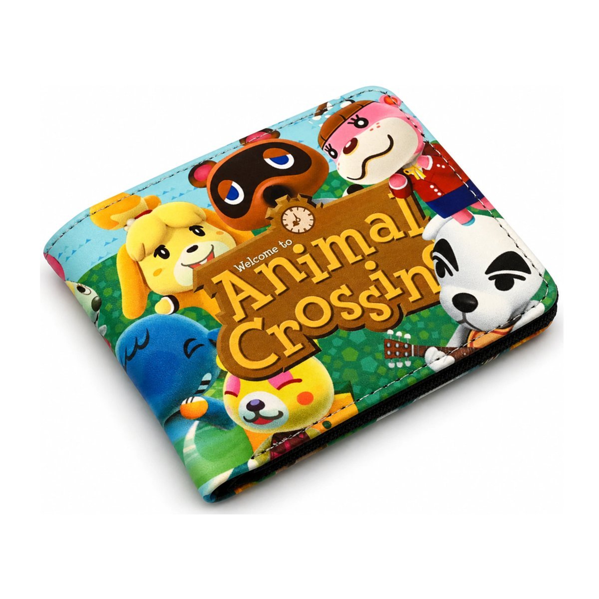 New Horizons 13 cm Eko-Skóra Portfel Gamingowy Animal Crossing