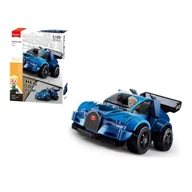 Klocki - KLOCKI SLUBAN B1203B Samochód wyścigowy z figurką Skala 1:40 176 El. - miniaturka - grafika 1