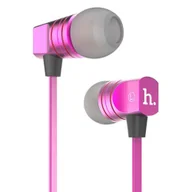 Słuchawki - Hoco EPV02 In-Ear Stereo Headset hot pink - miniaturka - grafika 1