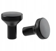 Meble modułowe i akcesoria - Ikea Bagganas Gałka czarny 21 mm 2 sztuki - miniaturka - grafika 1