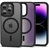 Etui i futerały do telefonów - Etui Magmat Magsafe do Apple iPhone 15 Pro Matte Black - miniaturka - grafika 1