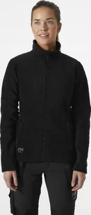 Women's sweater HELLY HANSEN Manchester 2.0 Fleece JKT, black XS - Bluzy damskie - miniaturka - grafika 1