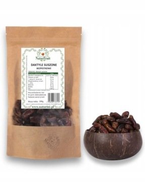 Daktyle Suszone bez pestek i SO2 500g NaturFruit