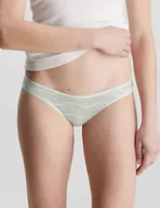 Majtki damskie - CALVIN KLEIN DAMSKIE MAJTKI ZIELONE FIGI KORONKA M 0Z8C3_P* TIA - miniaturka - grafika 1