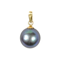 Wisiorki - Apearl, Zawieszka z prawdziwą perłą, 9,5-10 mm - miniaturka - grafika 1