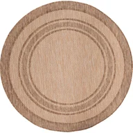 Dywany zewnętrzne - Panama  Dywan zewnętrzny 1 Natural okrągły beżowy śr.120 cm - miniaturka - grafika 1