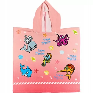 Pelerynka Plażowa Dla Dzieci Ręcznik Plażowy R. M - Okrycia kąpielowe dla dzieci - miniaturka - grafika 1