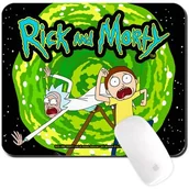 Podkładki pod mysz - Podkładka materiałowa pod mysz Rick & Morty - Portal - miniaturka - grafika 1