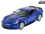 Samochody i pojazdy dla dzieci - Chevrolet Corvette Grand Sport niebieski Daffi - miniaturka - grafika 1