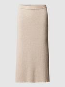 Spódnice - Spódnica midi z elastycznym pasem model ‘COMFY’ - miniaturka - grafika 1