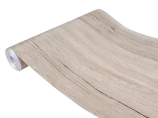 Folia klejowa drewnopodobna na metry samoprzylepna okleina meblowa imitacja drewna 100x45 cm Dąb Sonoma Piaskowy - Tapety - miniaturka - grafika 1