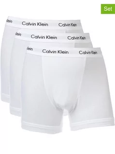 Majtki męskie - Calvin Klein Bokserki (3 pary) w kolorze białym - grafika 1