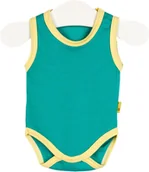 Body dla niemowląt - Body 56 Ramiączko na ramiączkach RAMKA ramki Bez rękawa ROZM. 56 Pampicio - miniaturka - grafika 1