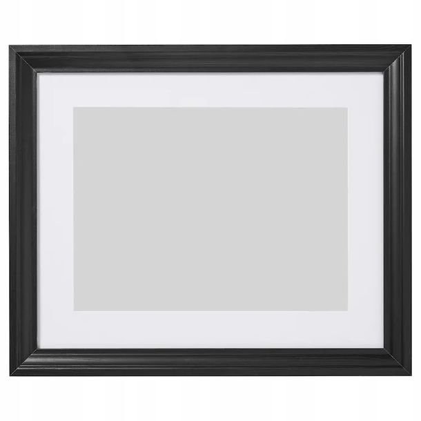 Ikea Edsbruk Ramka Drewniana Czarna 40x50 Cm
