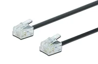 Kable miedziane - Digitus Patchcord RJ11 3m czarny AK-460102-030-S AK-460102-030-S - miniaturka - grafika 1