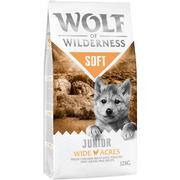 Sucha karma dla psów - Wolf of Wilderness Junior Soft Wide Acres 12 kg - miniaturka - grafika 1