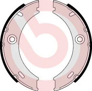 Zestaw szczęk hamulcowych, hamulec postojowy Brembo S 50 513 - Szczęki hamulcowe - miniaturka - grafika 1
