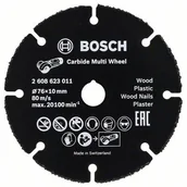 Szlifierki i polerki - Bosch 2608623011 Multi Wheel tarcza z węglików spiekanych, 76 x 1 x 10 mm 2608623011 - miniaturka - grafika 1