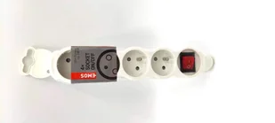 LEDart przenośne z wyłącznikiem 4x - Gniazdka elektryczne - miniaturka - grafika 2