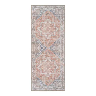 Niebiesko-pomarańczowy chodnik 200x80 cm Havana – House Nordic - Dywany - miniaturka - grafika 1