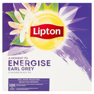 Lipton Earl Grey Tea 100 torebek - Herbata - miniaturka - grafika 2