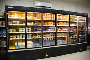 Regał chłodniczy GRANDIS SGD 3.75/0.7 3830x674x1990 drzwi przesuwne - Szafy i witryny chłodnicze - miniaturka - grafika 4