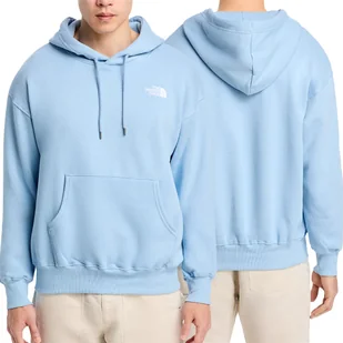 The North Face bluza męska błękitna z kapturem ocieplana NF0A84GEQEO M - Bluzy męskie - miniaturka - grafika 1