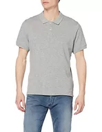 Koszulki męskie - Pepe Jeans Męska koszulka polo Vincent N, Szary (szary Marl), XL - miniaturka - grafika 1