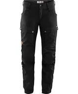 Spodnie damskie - Fjallraven FJALLRAVEN Keb Trousers W spodnie damskie czarny czarny 44 89898S - miniaturka - grafika 1