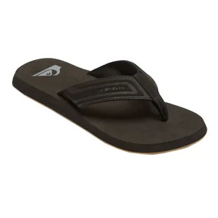 Japonki Męskie Quiksilver Monkey Wrench Core Czarne Aqyl101324 44 (11 Us) - Klapki i japonki męskie - miniaturka - grafika 1
