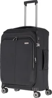 Walizki - Walizka Średnia Travelite Priima 68 Cm Czarna - miniaturka - grafika 1